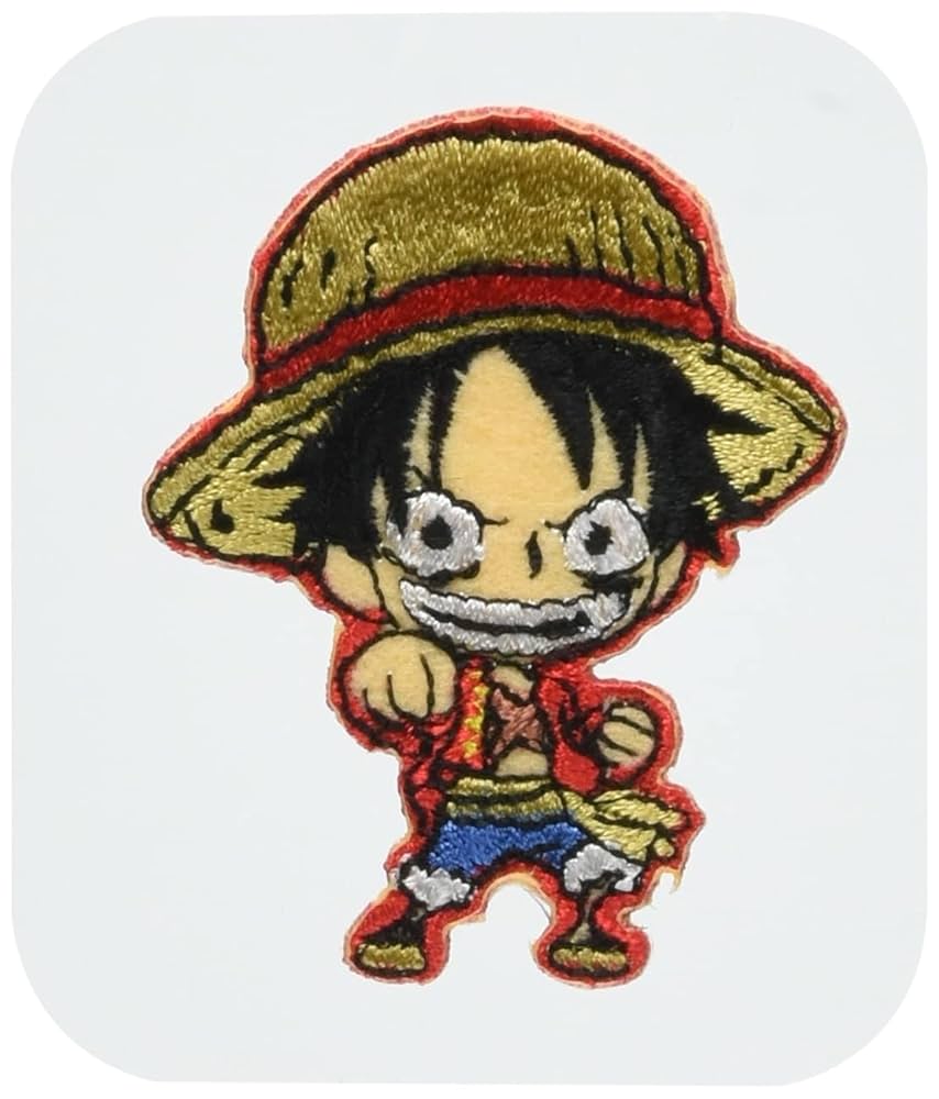 ワンピース ワッペン ルフィ Amazon.co.jp: 稲垣服飾 ワンピース シールワッペン ルフィ